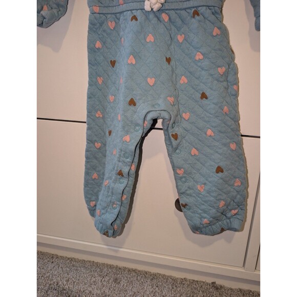 Carter's Baby Girl Quilted Jumpsuit size 18m - Picture 3 of 5